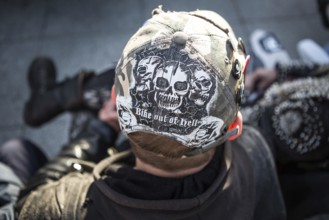 DEU Germany Germany Berlin Monday demonstration on Potsdamer Platz, as an alternative during the
