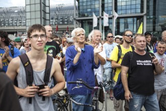 DEU Germany Germany Berlin demonstrators at the Hemp Parade 2014