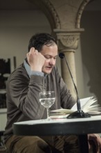 DEU Germany Germany Berlin The writer and translator Thomas Melle during his book presentation