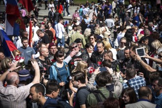 DEU Germany Germany Berlin Russian commemoration of the 70th anniversary of the end of the war at