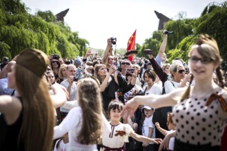 DEU Germany Germany Berlin Russian commemoration of the 70th anniversary of the end of the war at