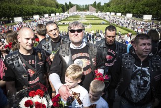 DEU Germany Germany Berlin Russian commemoration of the 70th anniversary of the end of the war at