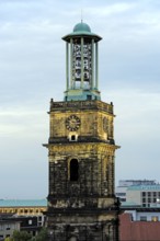War Memorial, tower on the ruins of the Aegidienkirche, Old Town, Hanover, Lower Saxony, Germany