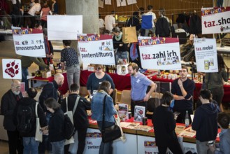 DEU Germany Germany Berlin The TazLab 2016 under the motto 'Strangers or Friends — the Lust for