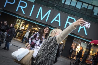 DEU Germany Germany Berlin scene in front of the Primark movie on Alexanderplatz