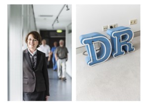 DEU Germany Germany Berlin The outgoing RBB director Dagmar Reim poses for the photographer