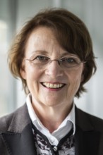 DEU Germany Germany Berlin The outgoing RBB director Dagmar Reim poses for the photographer