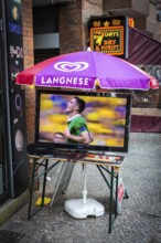 DEU Germany Germany Berlin TV broadcast of euro 2016 in Berlin