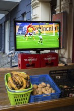 DEU Germany Germany Berlin TV broadcast of euro 2016 in Berlin