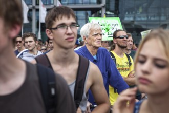 DEU Germany Germany Berlin demonstrators at the Hemp Parade 2014