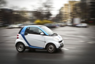 DEU Germany Germany Berlin car sharing scenes in the capital