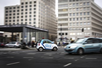 DEU Germany Germany Berlin car sharing scenes in the capital