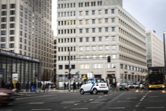 DEU Germany Germany Berlin car sharing scenes in the capital