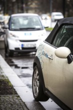 DEU Germany Germany Berlin car sharing scenes in the capital