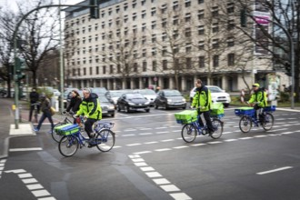 DEU Germany Germany Berlin car sharing scenes in the capital