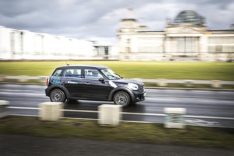 DEU Germany Germany Berlin car sharing scenes in the capital