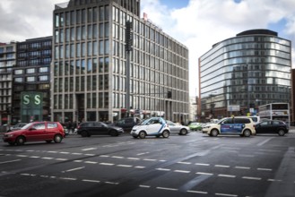 DEU Germany Germany Berlin car sharing scenes in the capital