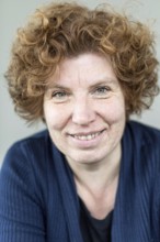 DEU Germany Germany Berlin Portrait of the author, architect and journalist Zora del Buono