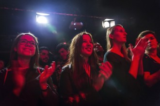 DEU Germany Germany Berlin Performance of the Syrian band Khebez Dawle in a private club