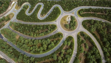 Volkswagen AG proving ground Ehra-Lessien, proving ground Ehra, Volkswagen plant Wolfsburg, Lower