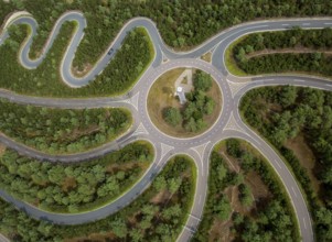Volkswagen AG proving ground Ehra-Lessien, proving ground Ehra, Volkswagen plant Wolfsburg, Lower