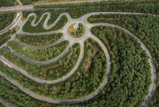 Volkswagen AG proving ground Ehra-Lessien, proving ground Ehra, Volkswagen plant Wolfsburg, Lower