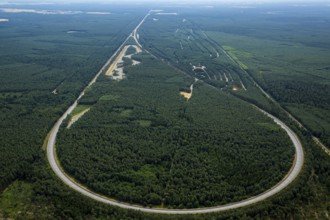 Volkswagen AG proving ground Ehra-Lessien, proving ground Ehra, Volkswagen plant Wolfsburg, Lower
