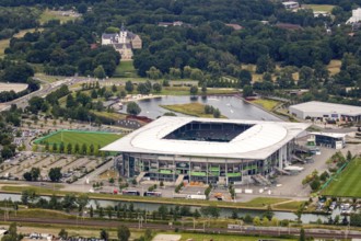 Volkswagen Arena of VfL Wolfsburg, Bundesliga football club, Volkswagenwerk Wolfsburg, Lower