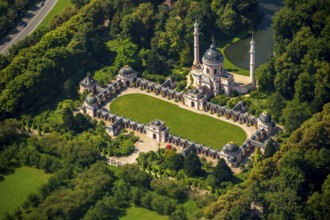 Red Mosque in the Turkish Garden, Schwetzingen Palace with Palace Garden, Schwetzingen,