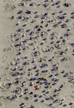 Aerial photo, Wangerooge, North Sea, North Sea island, East Frisian Islands, Lower Saxony, Germany,