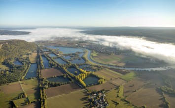 Aerial view, leisure centre Höxter-Godelheim, Godelheimer Straße, am Ziegenberg, district of