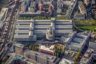 Gruner und Jahr publishing house, G+J, Stern editorial office, Baumwall, Hamburg, Germany, Europe,
