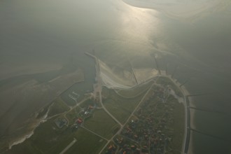 Baltrum Flight date 06.10.2005 Photo: Aerial photo Hans Blossey, Island North Sea East Frisia East