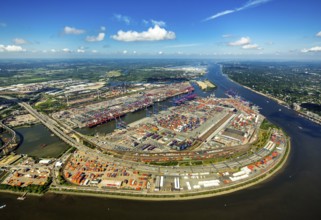 Container Port Hamburg, CTA, Container Terminal Altenwerder, Hamburg-Altenwerder, Port of Hamburg,
