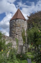 Defence defence tower of the third largest fortified church in Germany, built from 1461 to 1486,