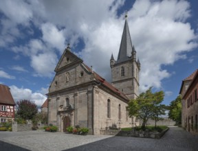 St. Mary's Pilgrimage Church, third largest fortified church in Germany, built from 1461 to 1486,