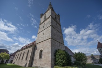 Church of the Nativity of Mary in the fortified church, third largest fortified church in Germany,