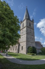 Church of the Nativity of Mary in the fortified church, third largest fortified church in Germany,