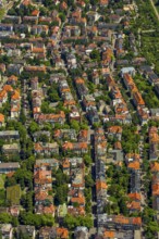 Residential buildings in Freiburg, Freiburg im Breisgau, Breisgau, Baden-Württemberg, Germany,