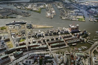 Speicherstadt, HafenCity, Elbe, Elbphilharmonie Hamburg am Kaiserkai, Hamburg harbour, Hamburg,