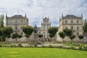 Ehrenburg Castle, Coburg, Upper Franconia, Franconia, Bavaria, Germany