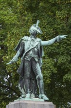 Prince Frederick Josias, Field Marshal, statue, Coburg, Upper Franconia, Franconia, Bavaria,