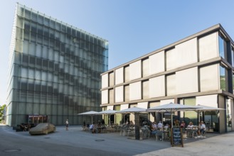 Museum Kunsthaus, KUB, architect Peter Zumthor, Bregenz, Lake Constance, Vorarlberg, Austria