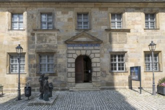 Historical Museum, entrance, Bayreuth, Upper Franconia, Franconia, Bavaria, Germany
