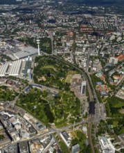 CCH - Congress Center Hamburg and Wallgrabenpark, Dammtordamm, Hamburg, Free and Hanseatic City of