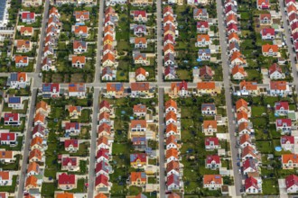 New development area, semi-detached houses, semi-detached house, residential property,