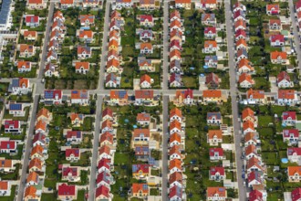New development area, semi-detached houses, semi-detached house, residential property,