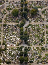 Cemetery Regensburg, Upper Catholic Cemetery Regensburg, row graves, military graves, Regensburg,