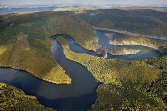Simmerath, Belgium Aachen border area Eifel Rursee, North Rhine-Westphalia, Germany, Europe, aerial