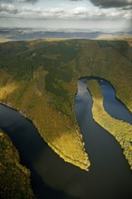Heimbach, Belgium Aachen border area Eifel Rursee, North Rhine-Westphalia, Germany, Europe, aerial